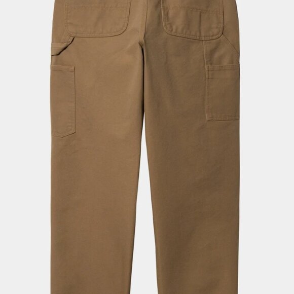 Carhartt Brown Single Knee Pant--- Hamilton Brown (rinsed) - Picture 3 of 8